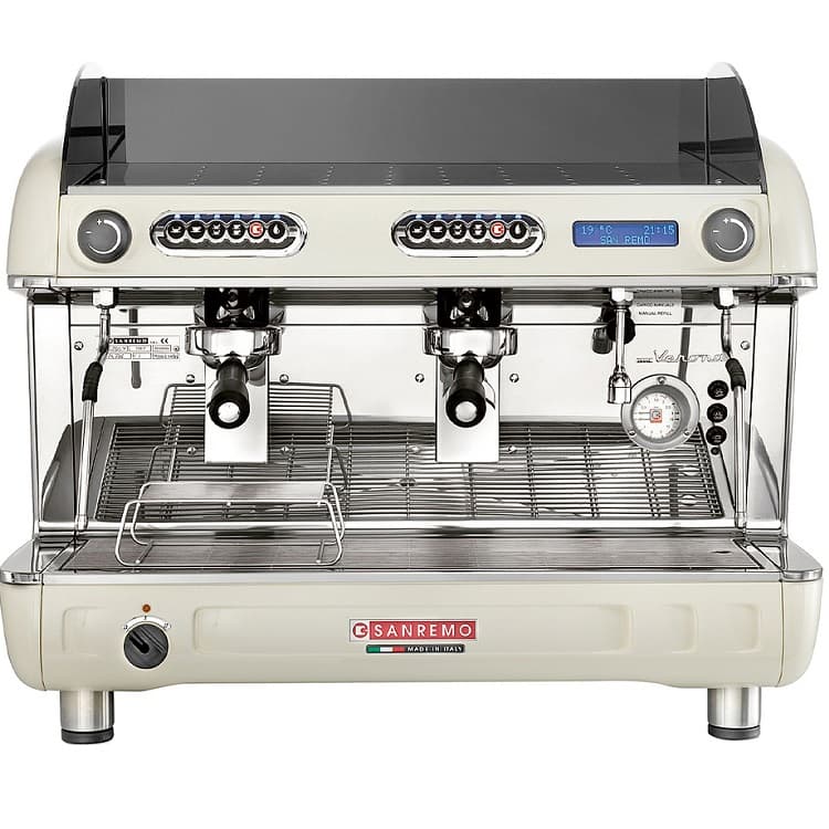 Кофемашина Sanremo Verona 2GR SED tall, белая
