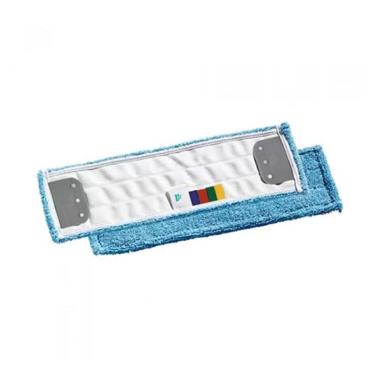 Моп TTS Microblue с держателями, для гладких полов, микроволокно, голубой, 50x16 см