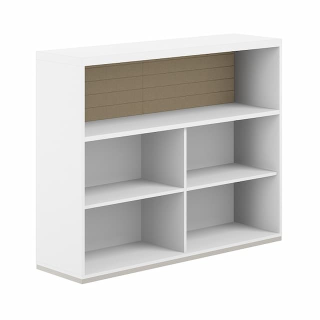 Стеллаж-комбо 1438 односторонний Norden Allegro AG.252.101.662.BG с топом и экраном тканевым высоким