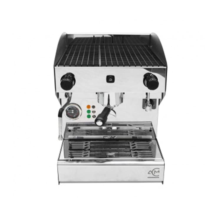 Кофемашина полуавтоматическая с 1 группой под высокие чашки ACM Rounder 1 GR INOX (ACMRD001SIX)+high cup