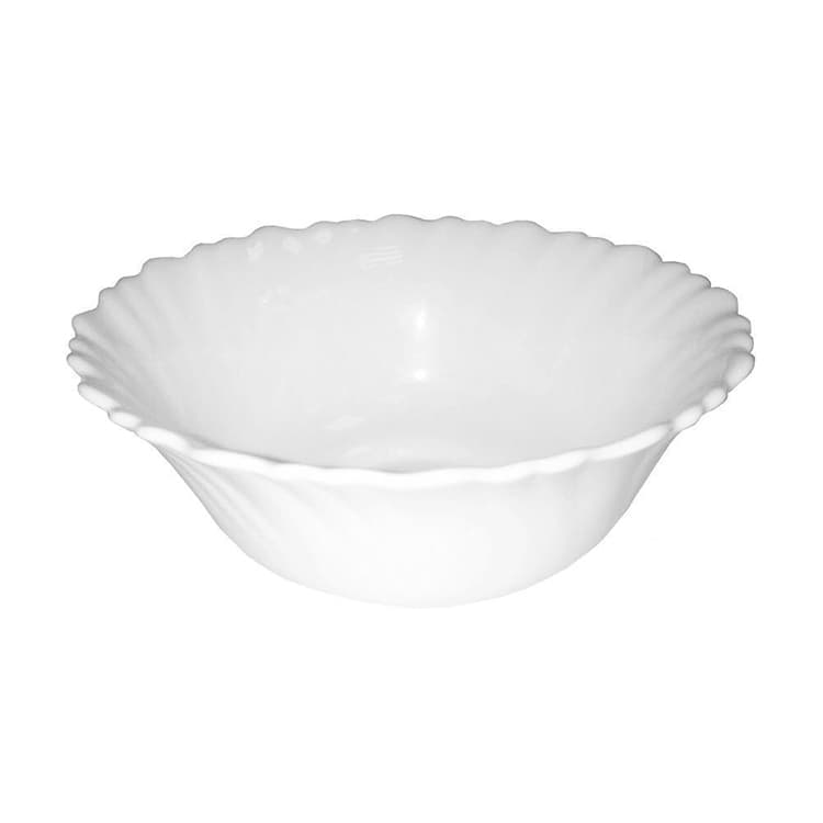 Салатник (МИСКА) NORMA ROMANTIC 16,5СМ опаловое стекло (СТЕКЛОКЕРАМИКА)
