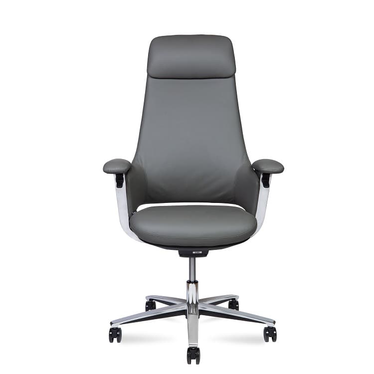 Кресло офисное Norden York CH-336A grey leather