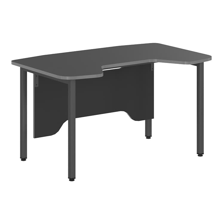 Стол компьютерный игровой Skyland SSTG 1385 антрацит/металлик 1360х850х747 SKILLL