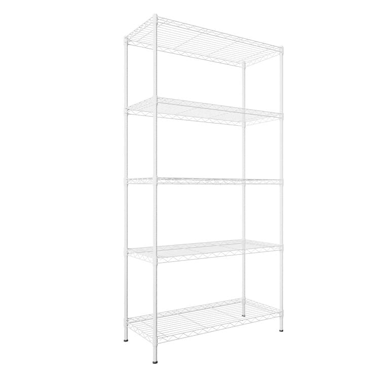 Стеллаж металлический напольный Gastrorag 1430-60/5 W