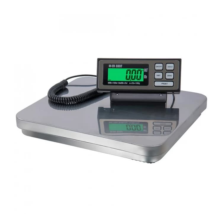 Фасовочные напольные весы MERTECH M-ER 333 BF "FARMER" RS-232 LCD