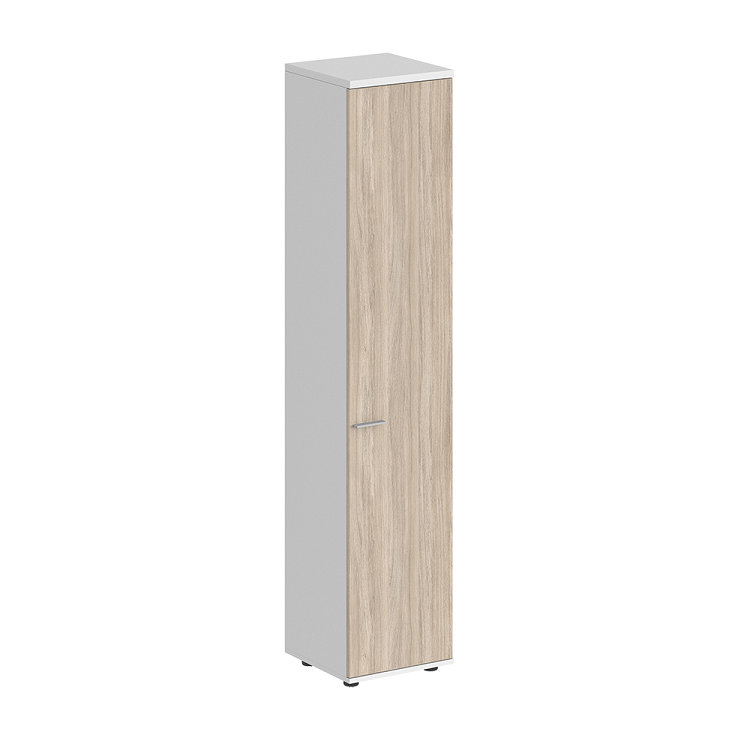 Шкаф высокий правый Norden Сигма SG.812.WH.OL.R