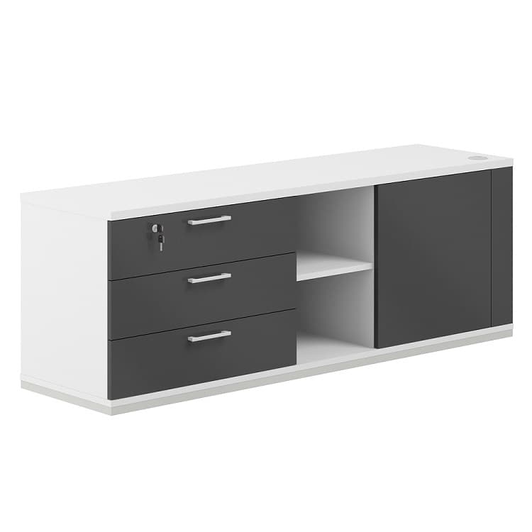 Тумба опорная левая Norden Allegro AG.295.WH.WH.AN.L