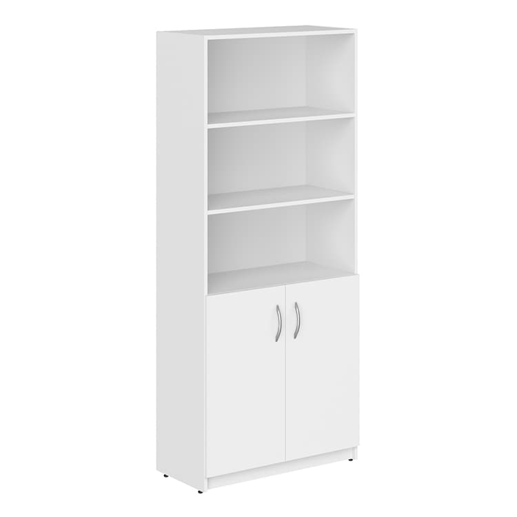 Шкаф с комплектом глухих малых дверей Skyland SR-5W.5 белый 770х375х1815 SIMPLE