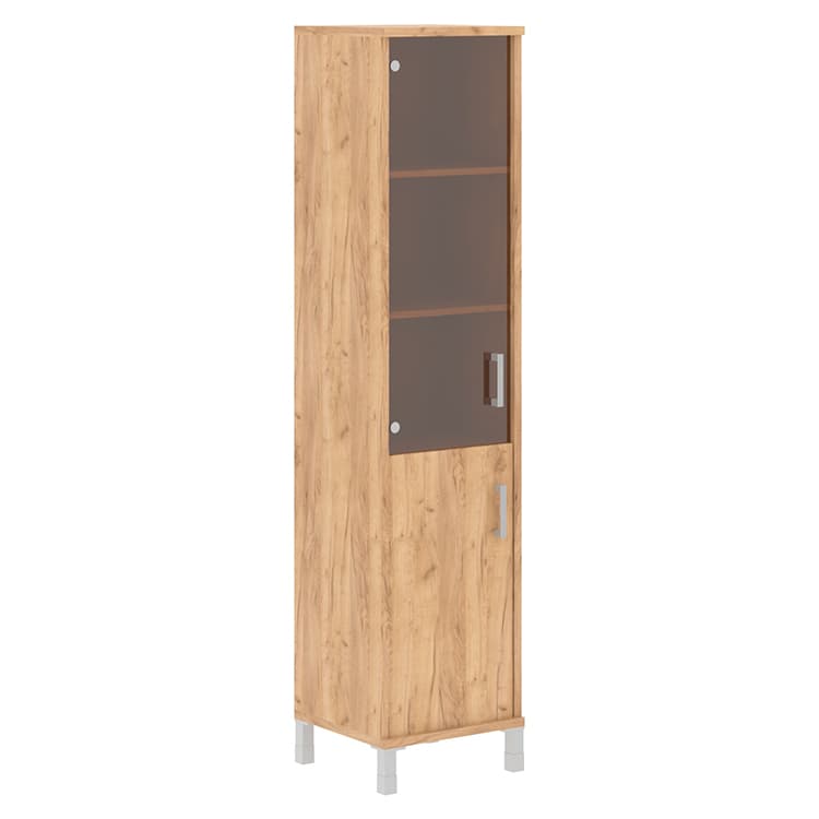 Шкаф-колонка комбинированная Skyland B 431.5(L) дуб бофорд 475х450х2054 BORN