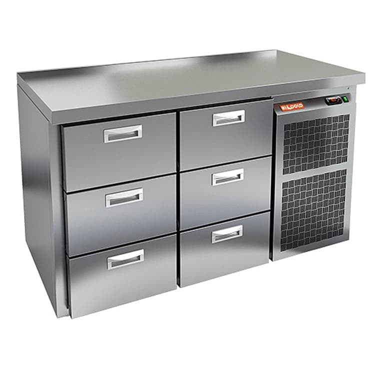 Стол холодильный HICOLD GN 33 BR2 TN O без борта