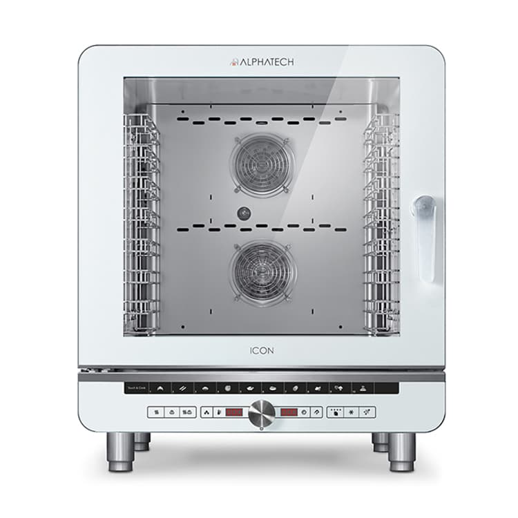Пароконвектомат электрический ALPHATECH ICET071, система очистки ILCS2, душ ручной ICLD