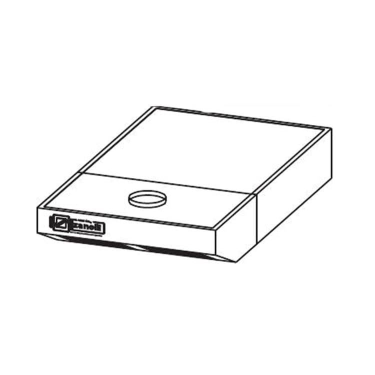 Зонт Zanolli CIT 9+9 F/TP для печи CIT PW 9+9 F/MC