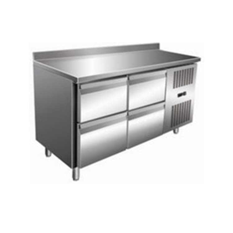 Стол с морозильным шкафом Cooleq GN2240BT бортик 4 ящика