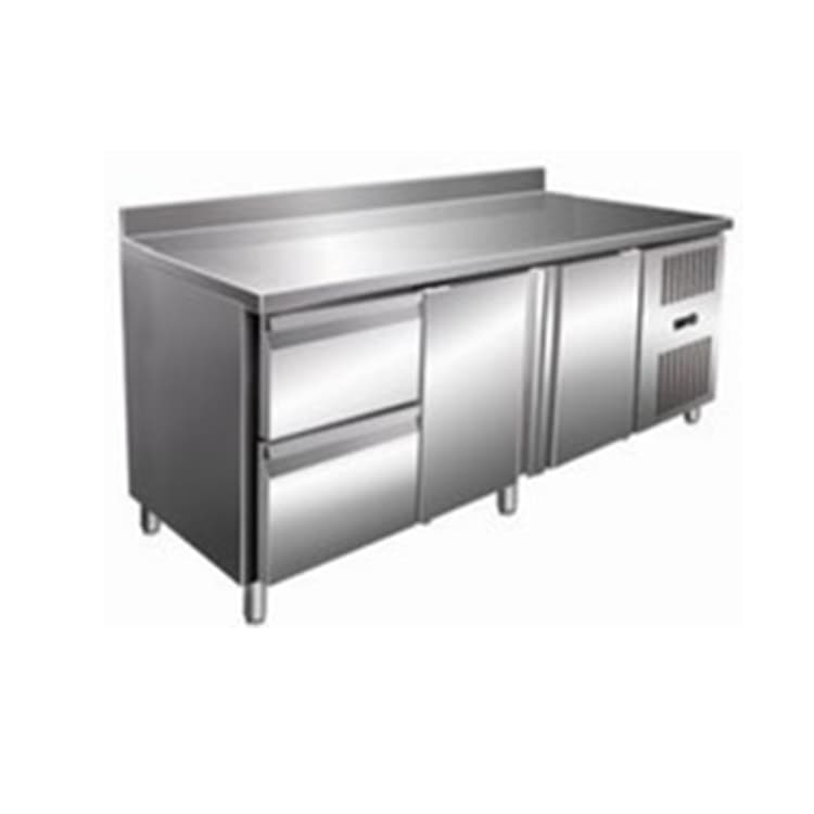 Стол с охлаждаемым шкафом Cooleq GN3220TN бортик 2 ящика+2 двери