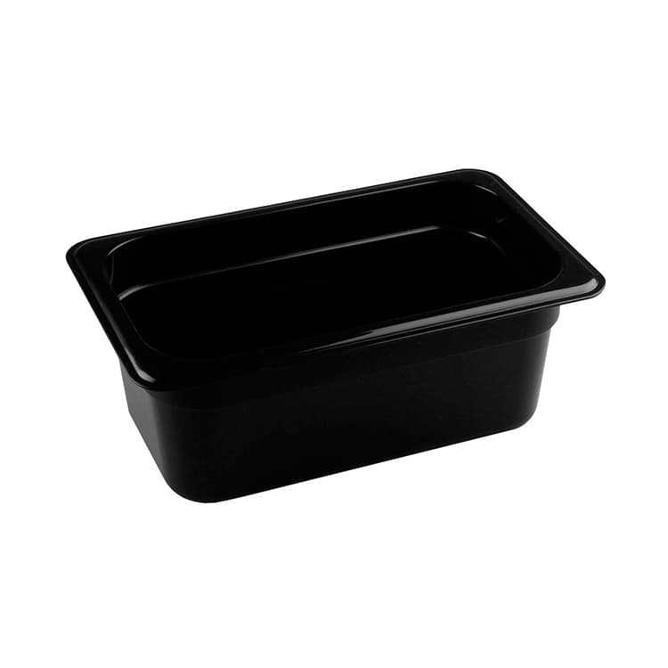 Гастроемкость RESTOLA GN1/4х100, полипропилен черный