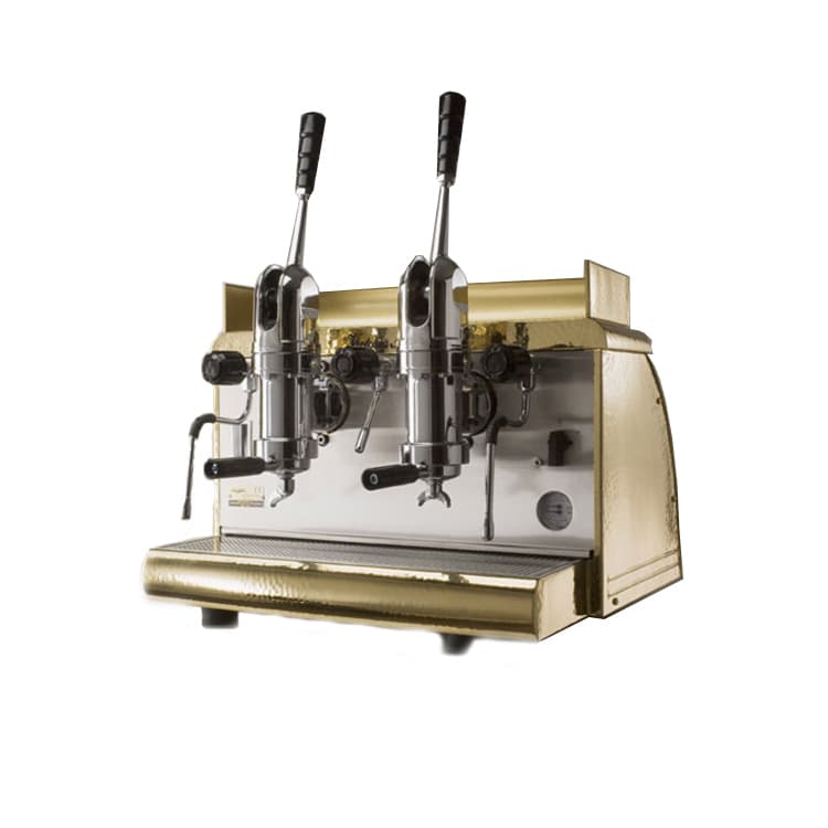 Кофемашина Victoria Arduino Athena leva 2 brass 380V 