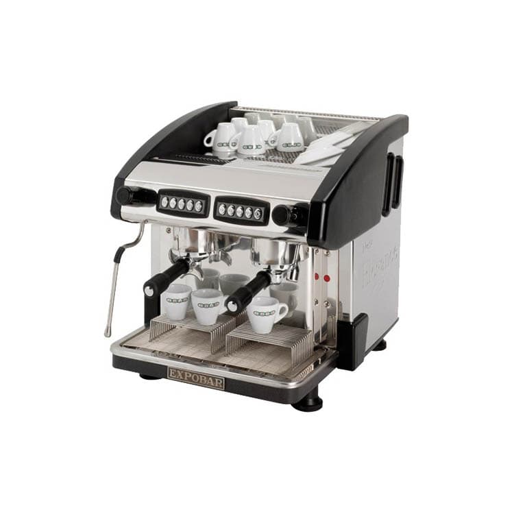 Кофемашина Expobar New Elegance Mini Control 2 GR Black под высокие стаканы