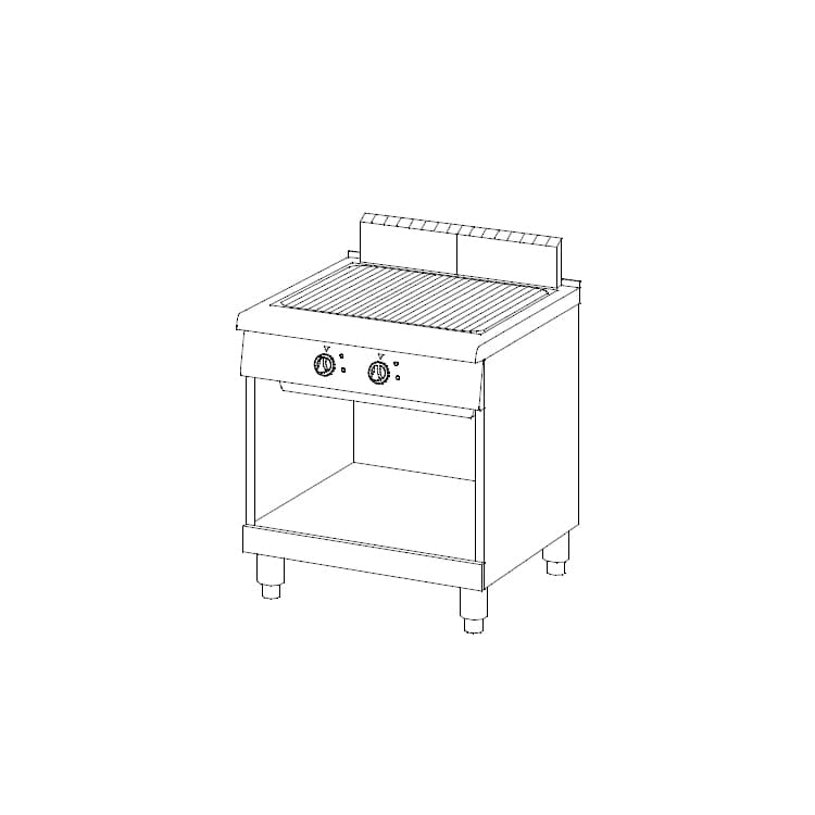 Поверхность жарочная газовая Ascobloc MGB 640