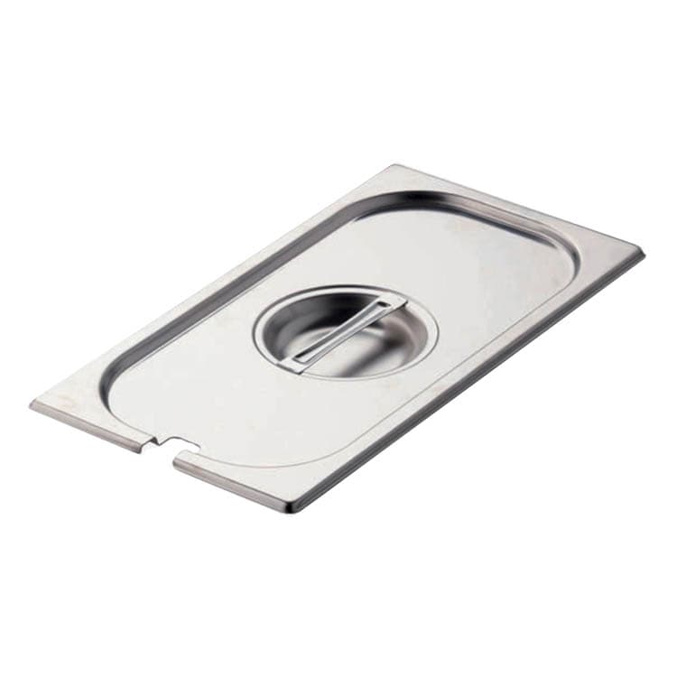 Крышка к гастроемкости HURAKAN GD-P 1/2 с отверстием для ложки