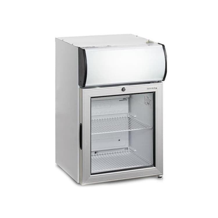 Шкаф холодильный со стеклом TEFCOLD FS60CP с креплением к стене