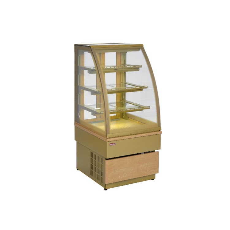 Витрина кондитерская охлаждаемая UNIS Georgia III 600 double glass, gold