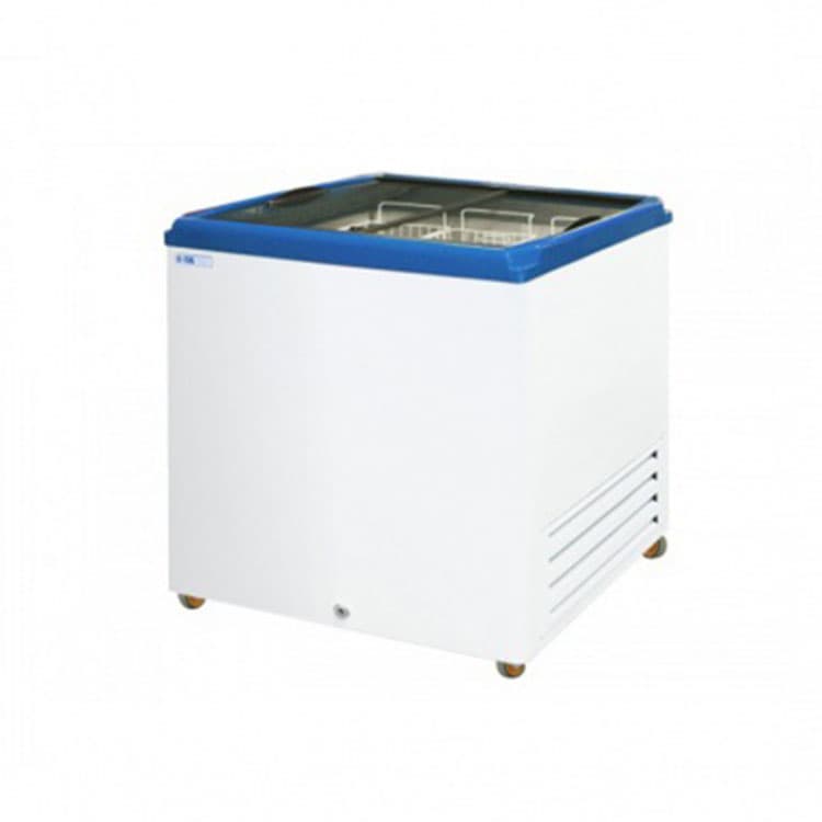 Морозильный ларь с прямым стеклом Italfrost ЛВН 200 П (СF 200 F) (синий)