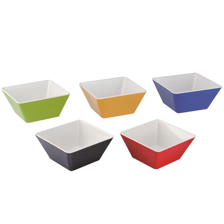 Салатник квадратный Pujadas P22203N (24х24 см, h 10,0 см, черный)
