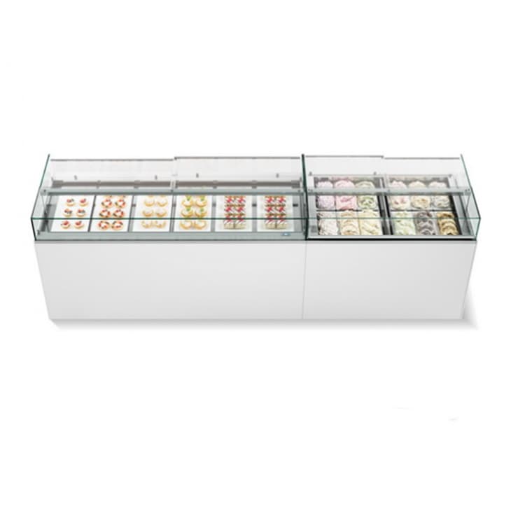 Витрина кондитерская ISA KELLY PRALINE 100 DPN80-C RV без отделки