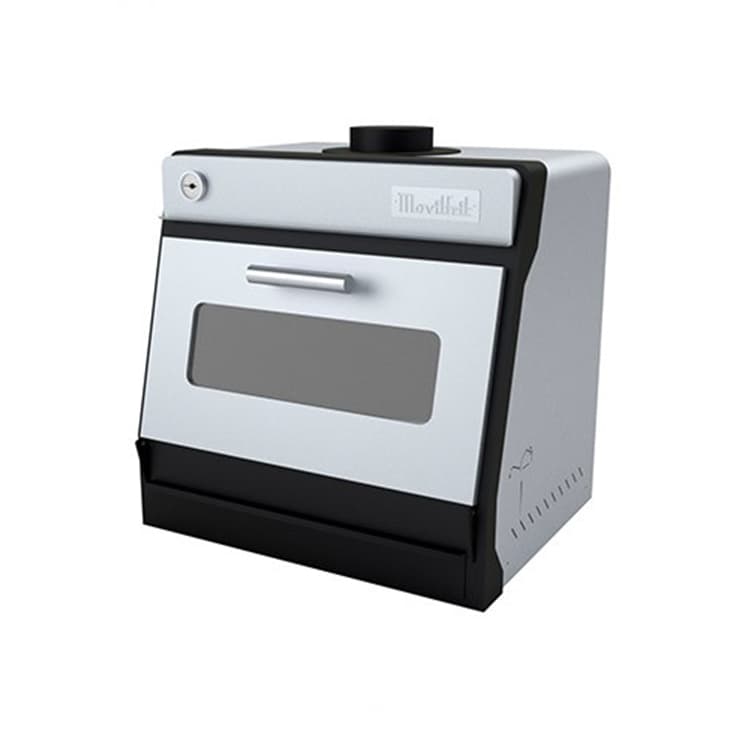 Печь угольная MOVILFRIT BR-45 INOX с регулятором потока воздуха