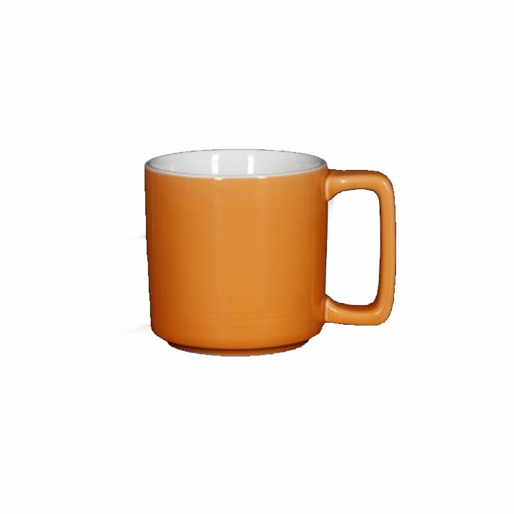 Кружка Corone Caffetteria 200 мл оранжевый
