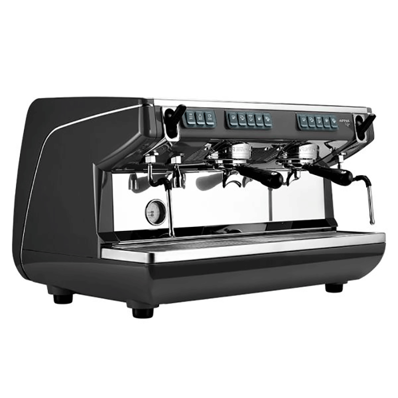 Кофемашина Nuova Simonelli Appia Life 2Gr V black высокие группы, экономайзер
