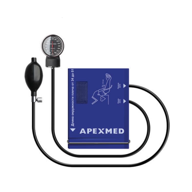 Прибор для измерения артериального давления Apexmed АТ-11, 50х14 см без кольца