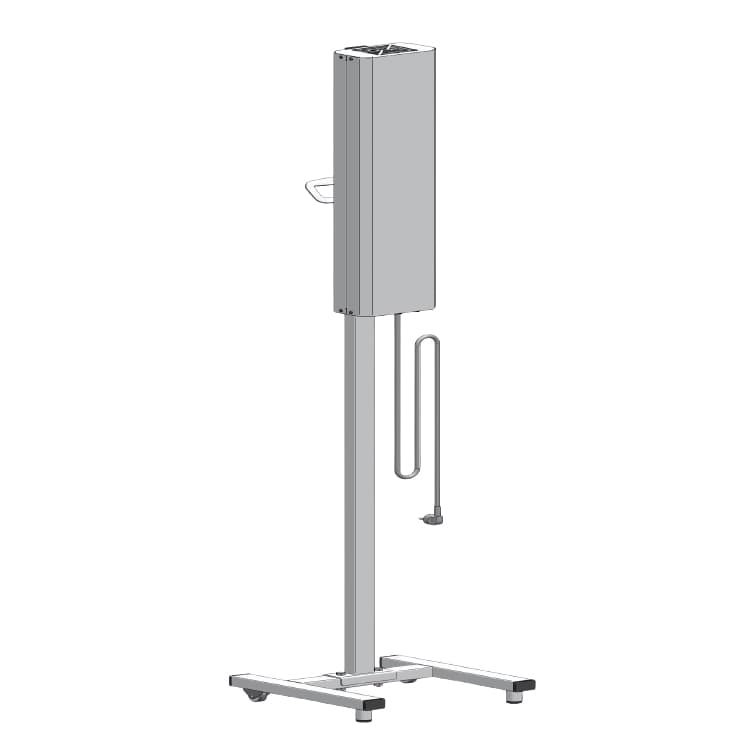 Облучатель-рециркулятор бактерицидный передвижной МХМ ОРБП-1-08-01 (металлический корпус)