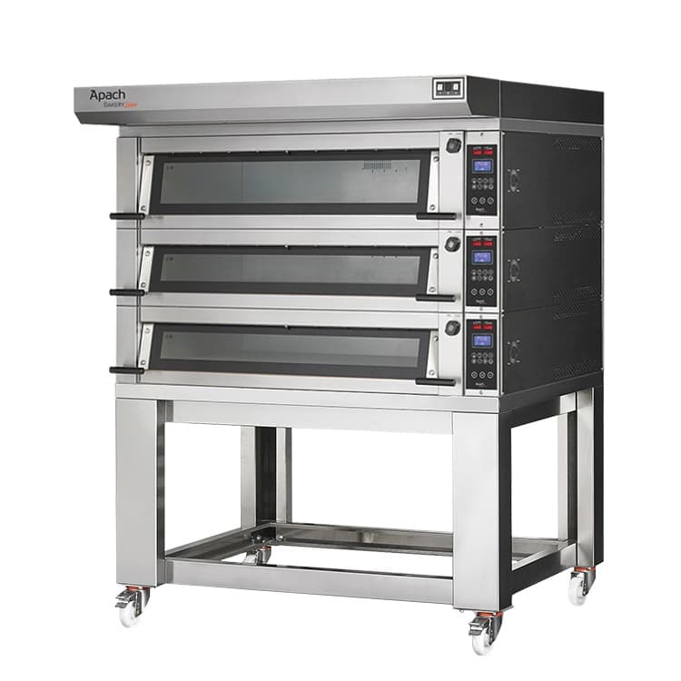 Печь подовая с подставкой без направляющих APACH BAKERY LINE E6K6L EMP