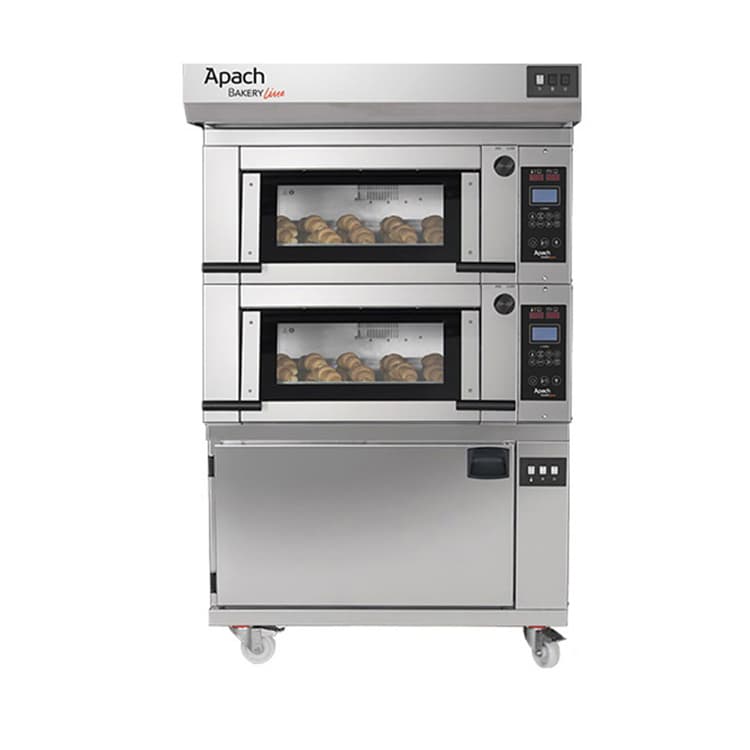 Печь подовая с расстойкой APACH BAKERY LINE E2224PAP DPBI-T
