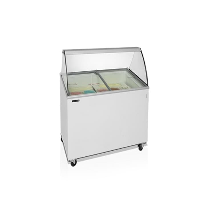 Ларь морозильный со стеклянной крышкой  Tefcold IC300SCE-P-SO
