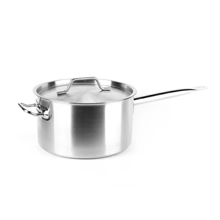 Сотейник с тройным дном нерж 200х70мм с 1 ручкой 2,2L, 101605 (Viatto)