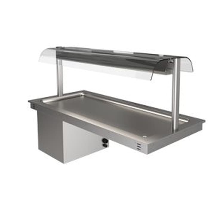 Поверхность встраиваемая холодильная APACH CHEF LINE LTRSI4SR