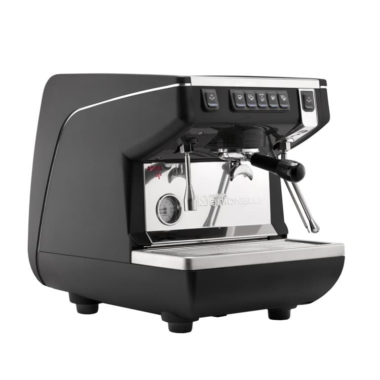 Кофемашина NUOVA SIMONELLI APPIA LIFE 1GR V/ ЧЕРНЫЙ+ВЫСОКАЯ ГРУППА 1Ф 167516