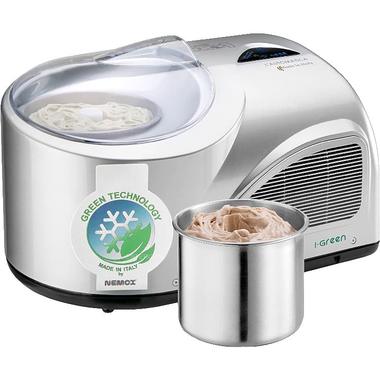 Мороженица Nemox i-Green Gelato NXT1 L'AUTOMATICA серебро