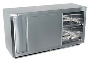 Полка настенная с дверцами-купе и сушкой ПКС-12/4Н-430