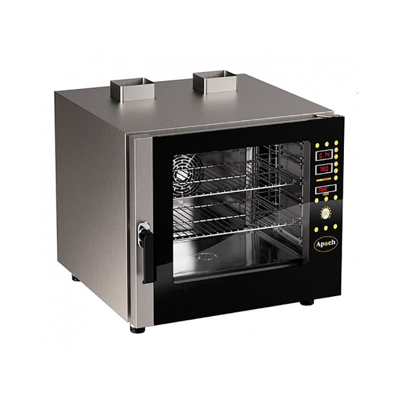 Печь конвекционная газовая Apach A2/6HD Газ 600X400/А-Мойка